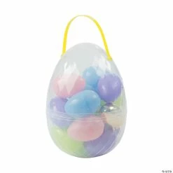 Hot Sale 🎉 10" Egg Container with Plastic Easter Eggs - 18 Pc. 😉