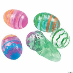 Buy 😉 2 1/2" Bright Putty-Filled Plastic Easter Eggs - 12 Pc. ⌛