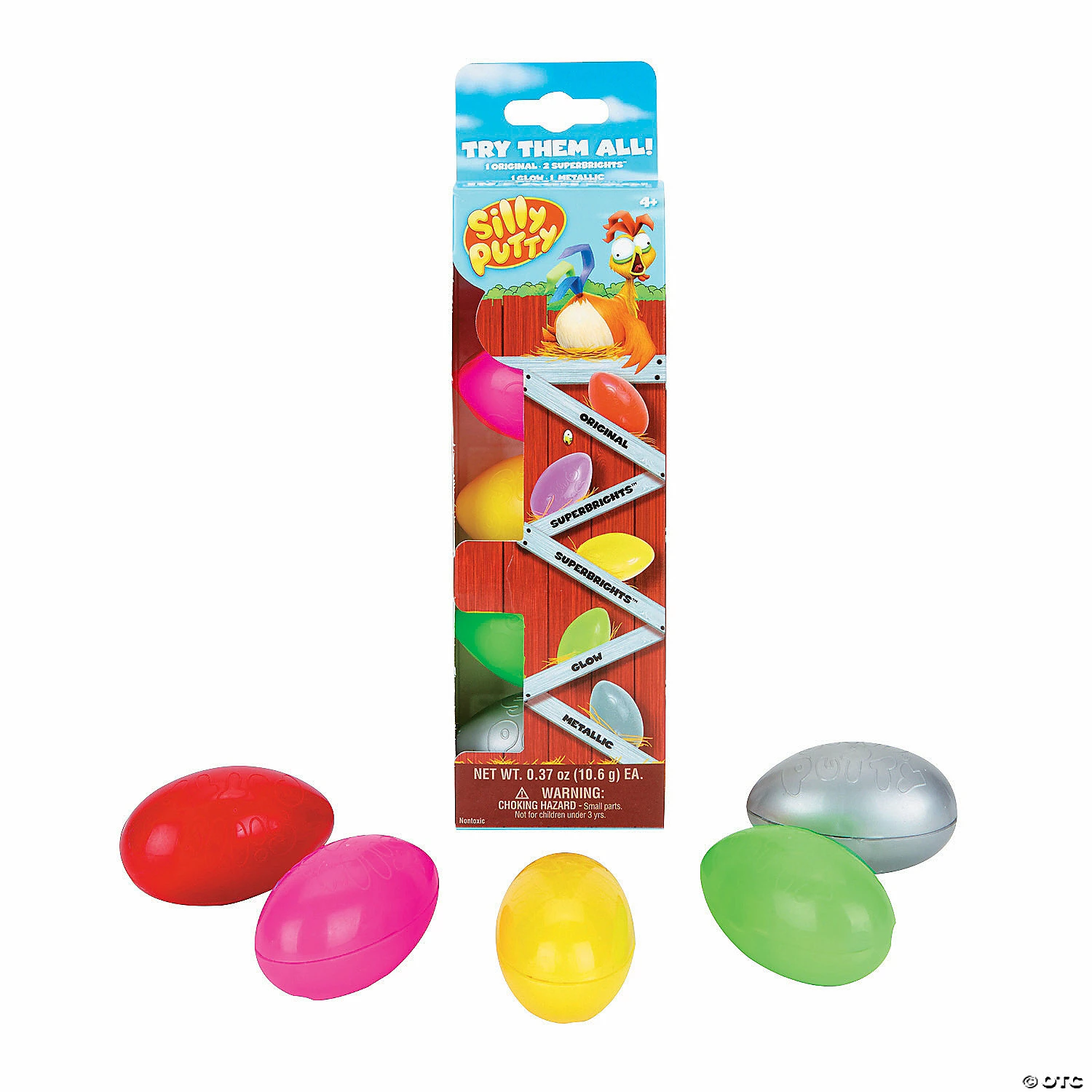 Budget 🛒 2 1/2" Crayola® Silly Putty Eggs Party Pack - 5 Pc. 🎁 1 Budget 🛒 2 1/2" Crayola® Silly Putty Eggs Party Pack - 5 Pc. 🎁