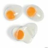 Hot Sale 👏 2 1/2" Egg Yolk Slime-Filled Plastic Easter Eggs - 12 Pc. 💯