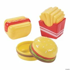 Budget ⭐ 2 1/2" Fast Food Plastic Easter Eggs - 12 Pc. 🧨