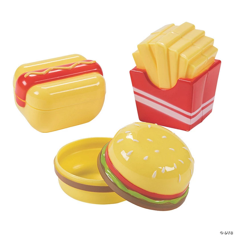 Budget ⭐ 2 1/2" Fast Food Plastic Easter Eggs - 12 Pc. 🧨 1 Budget ⭐ 2 1/2" Fast Food Plastic Easter Eggs - 12 Pc. 🧨