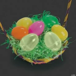 Hot Sale 🧨 2 1/2" Glow-in-the-Dark Plastic Easter Eggs - 72 Pc. 👏 -Easter Sales Store 2 1 2 glow in the dark plastic easter eggs 72 pc 37 4688 a02