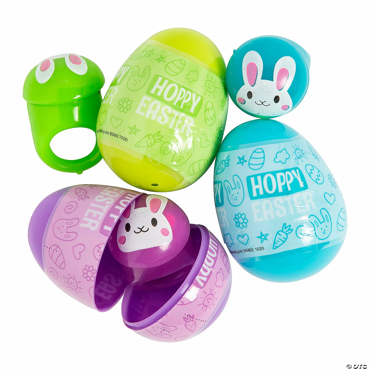 Outlet 👍 2 1/4" Light-Up Jewelry-Filled Plastic Easter Eggs - 12 Pc. 🔥 1 Outlet 👍 2 1/4" Light-Up Jewelry-Filled Plastic Easter Eggs - 12 Pc. 🔥