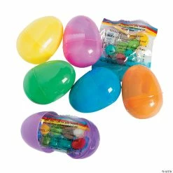 Buy 🛒 2 1/4" Religious 🍬 Candy-Filled Plastic Easter Eggs - 24 Pc. 🔔