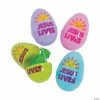 Deals 🧨 2 3/4" Jumbo Religious Bubble Bottle-Filled Plastic Easter Eggs - 24 Pc. 🔥