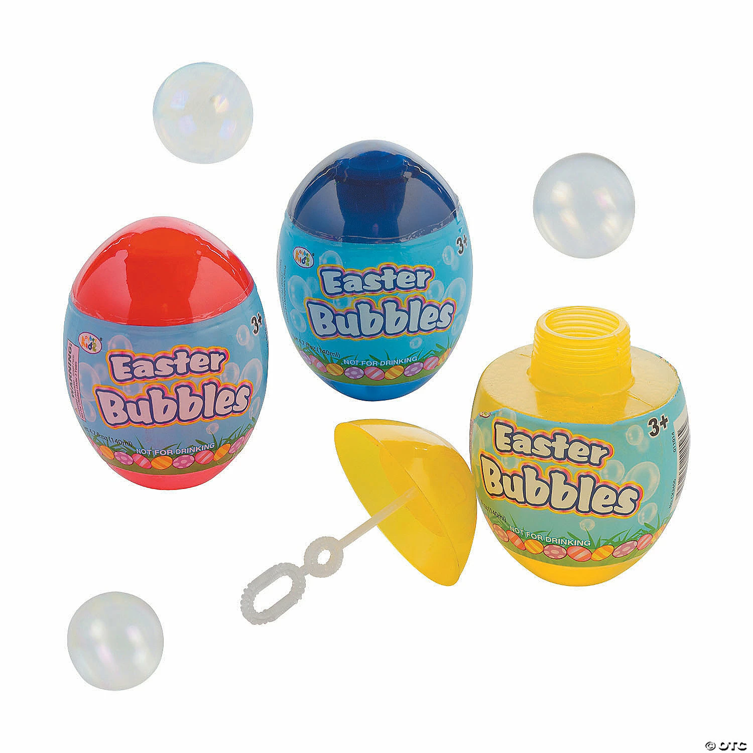 Top 10 ๐ 3 1/2" Plastic Easter Egg Bubbles - 12 Pc. ๐ 1 Top 10 ๐ 3 1/2" Plastic Easter Egg Bubbles - 12 Pc. ๐