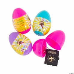 Deals ✨ 3" Bible Keychain-Filled Plastic Easter Eggs - 12 Pc. 😍