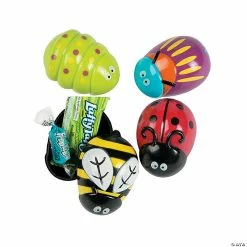 Hot Sale 💯 3" Bug 🍬 Candy-Filled Plastic Easter Eggs - 12 Pc. 🎁