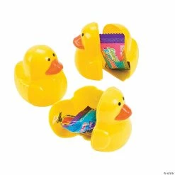 Top 10 🤩 3" Duck 🍬 Candy-Filled Plastic Easter Eggs - 12 Pc. ⭐