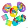 Cheap 🤩 3" Rainbow Magic Spring Toy-Filled Plastic Easter Eggs - 12 Pc. ✨