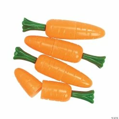 Flash Sale 😍 5 1/2" Jumbo Carrot Plastic Easter Eggs - 12 Pc. 😍