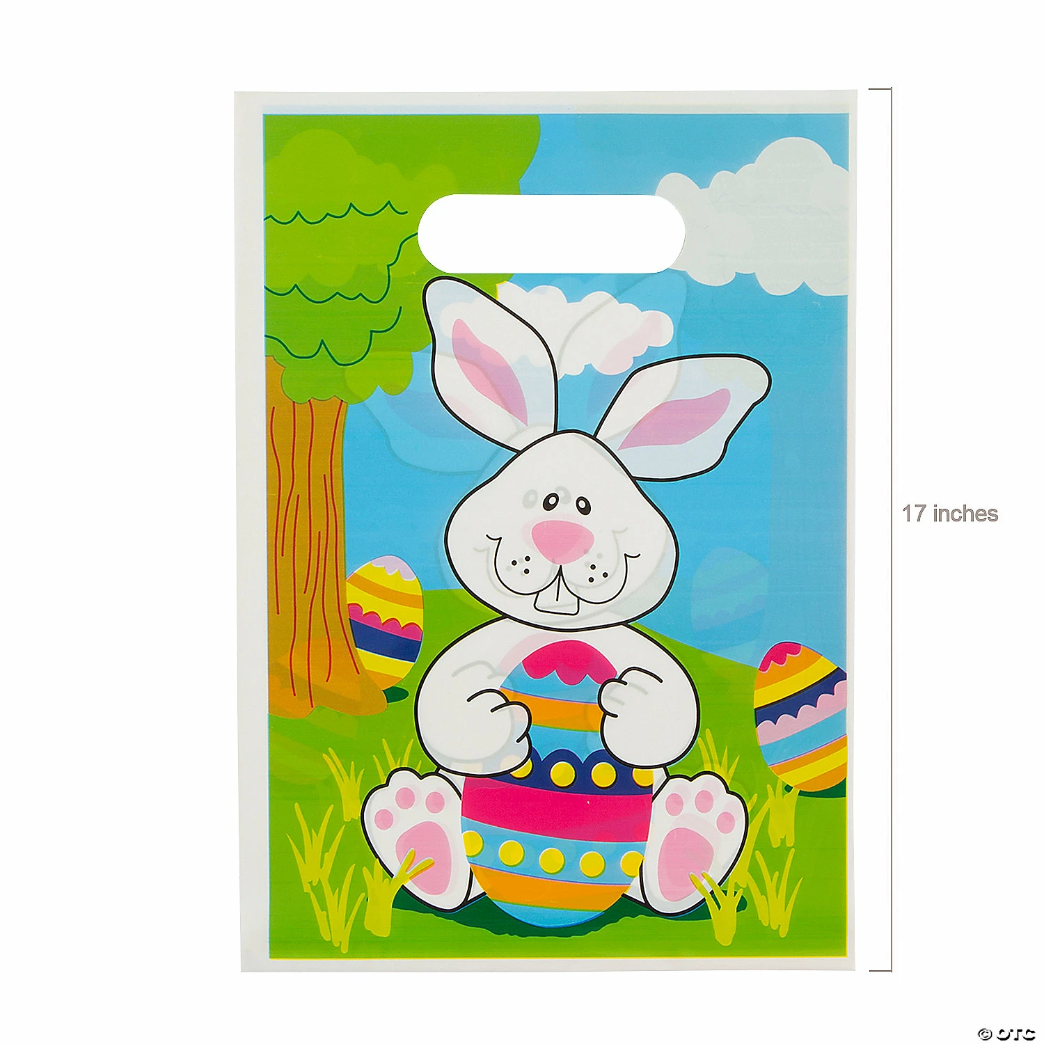 Best Pirce 🌟 9" Easter Party Plastic Goody Bags - 36 Pc. ❤️ 2 Best Pirce 🌟 9" Easter Party Plastic Goody Bags - 36 Pc. ❤️ - Image 2