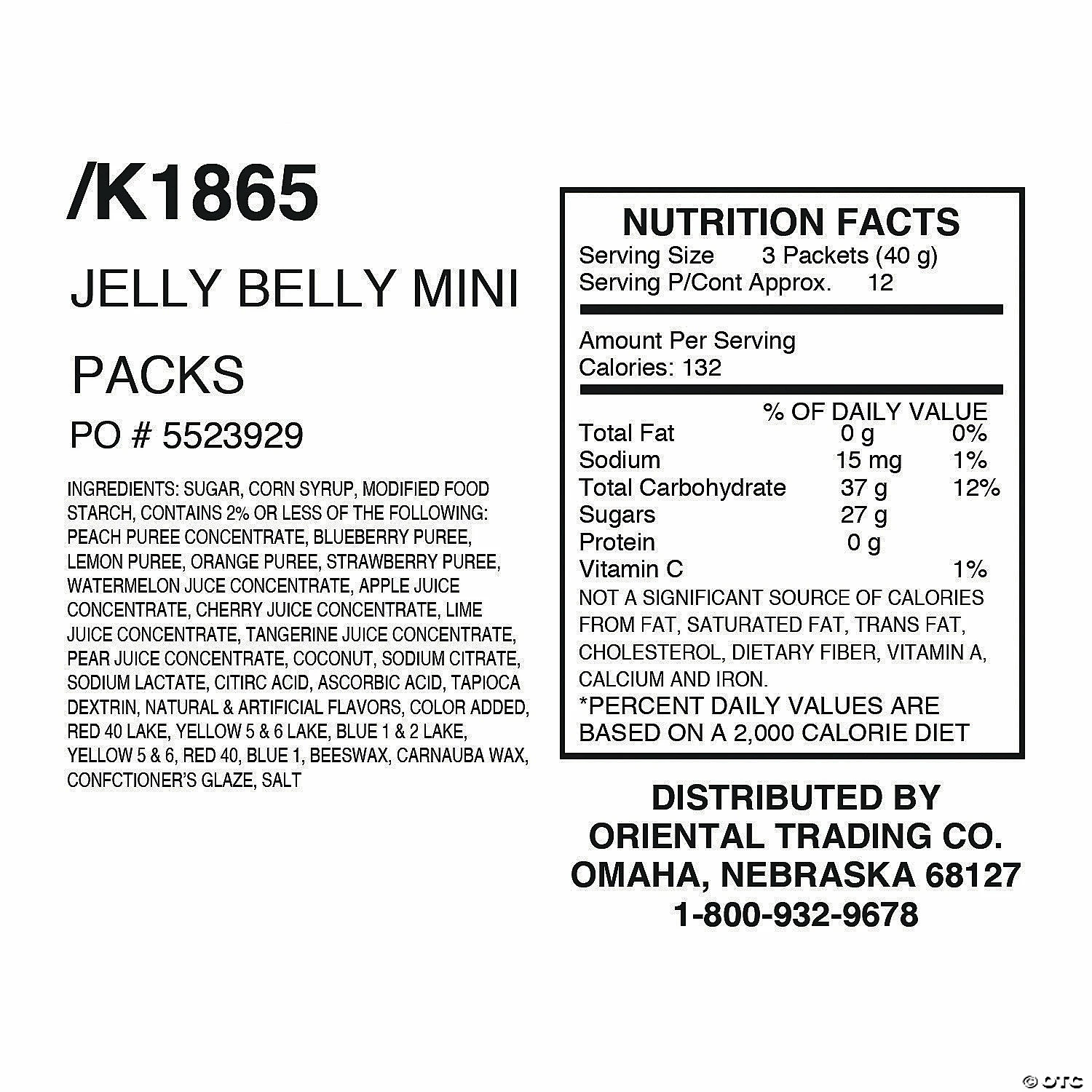 Best deal 😀 Bulk Jelly Belly® Mini Packs - 300 Pc. 😍 4 Best deal 😀 Bulk Jelly Belly® Mini Packs - 300 Pc. 😍 - Image 4