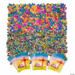 New ๐ฅฐ Bulk Value Religious Toy-Filled Easter Egg Hunt Kit for 100 ๐