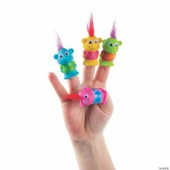 Best Sale 🥰 Crazy Hair Finger Puppets - 12 Pc. 💯