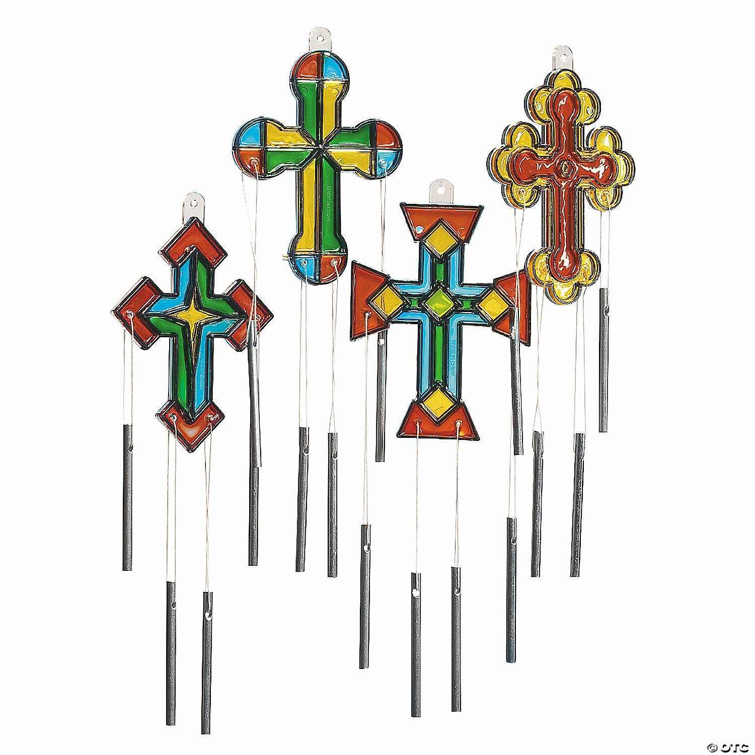 Promo ๐ Cross Suncatcher Wind Chimes - 12 Pc. ๐ 2 Promo ๐ Cross Suncatcher Wind Chimes - 12 Pc. ๐ - Image 2