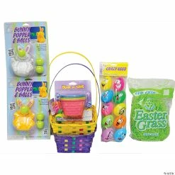 Deals ❤️ Easter Basket Purple And Yellow Kit 🔥