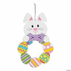 Best Pirce ๐ Easter Bunny Wreath Craft Kit- Makes 12 ๐
