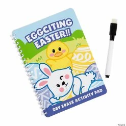Cheap ๐ Easter Dry Erase Activity Spiral Notebooks - 12 Pc. ๐