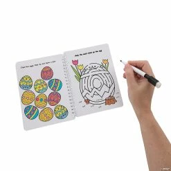 Cheap 🌟 Easter Dry Erase Activity Spiral Notebooks - 12 Pc. 🎁 -Easter Sales Store easter dry erase activity spiral notebooks 12 pc 13961707 a01