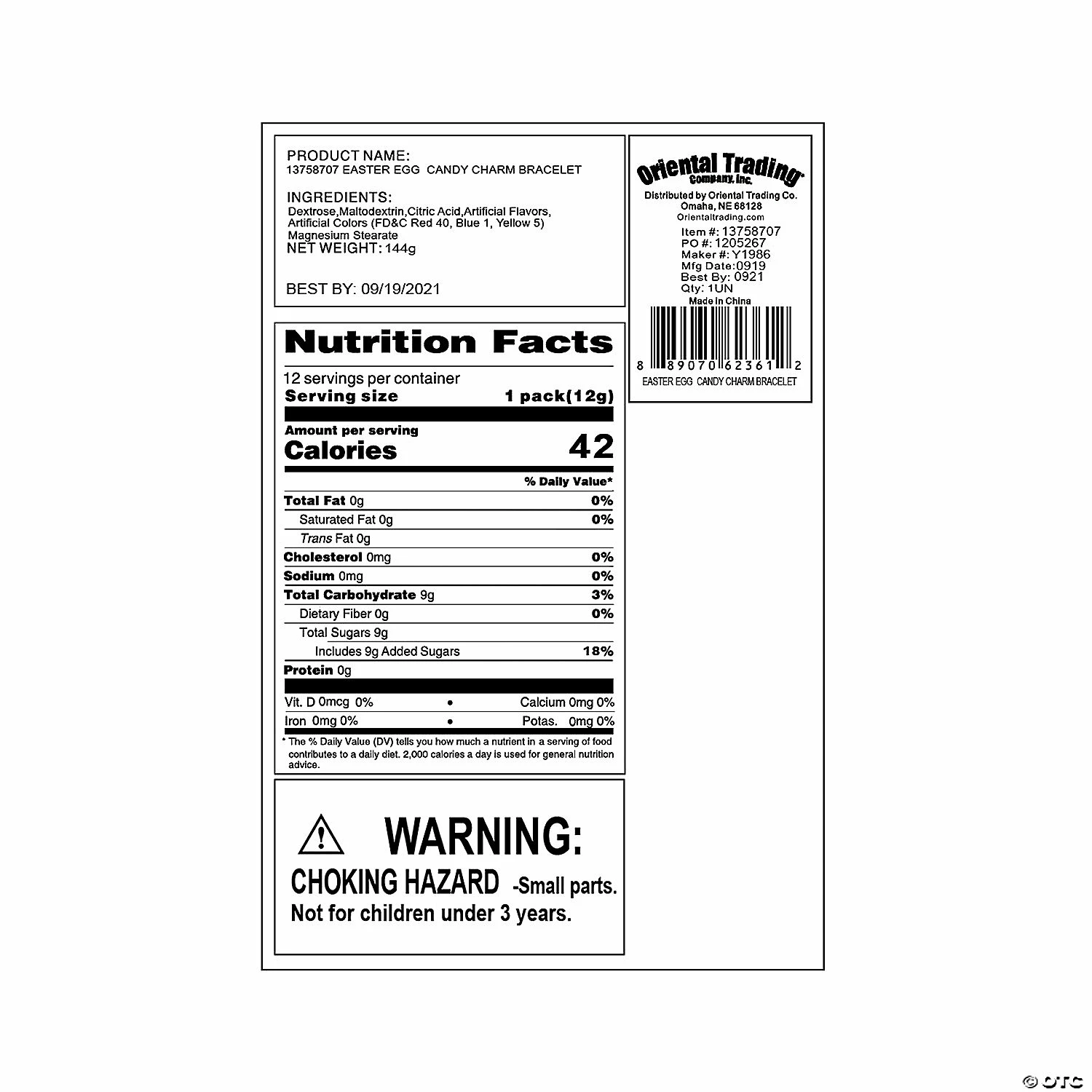 Promo ⭐ Easter Egg 🍬 Candy Bracelets - 12 Pc. 🔥 2 Promo ⭐ Easter Egg 🍬 Candy Bracelets - 12 Pc. 🔥 - Image 2