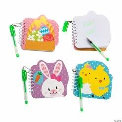 Coupon 🥰 Easter Mini Spiral Notebooks with Pen - 12 Pc. ❤️