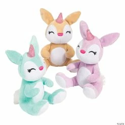 Brand new 👏 Easter Pastel Stuffed Unicorn Bunnies - 12 Pc. 💯