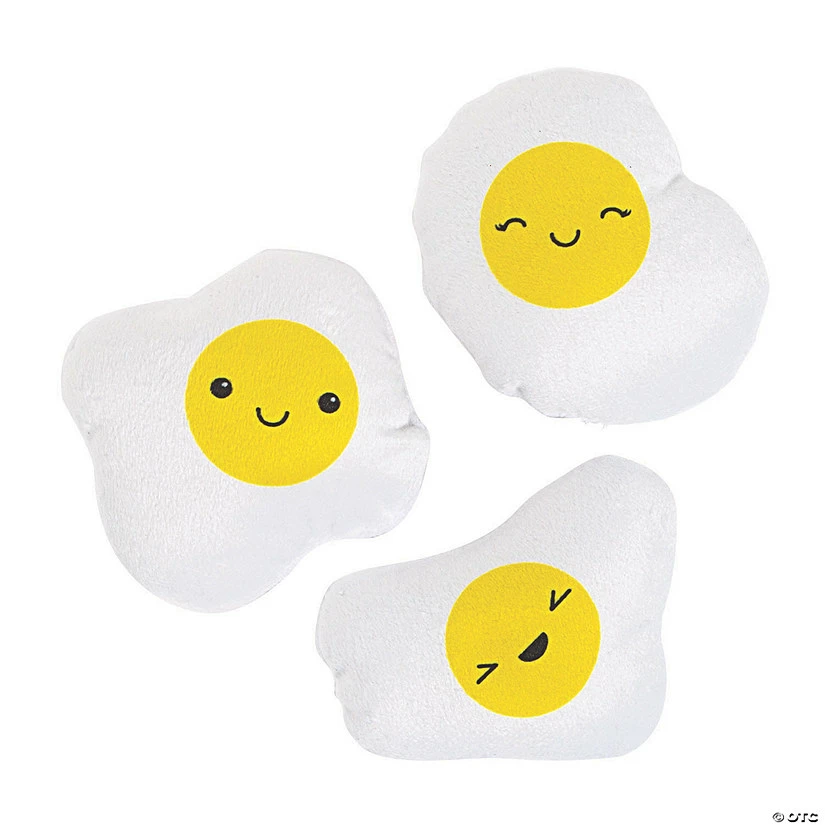 Best Pirce 🧨 Easter Plush Fried Eggs - 12 Pc. ⭐ 1 Best Pirce 🧨 Easter Plush Fried Eggs - 12 Pc. ⭐
