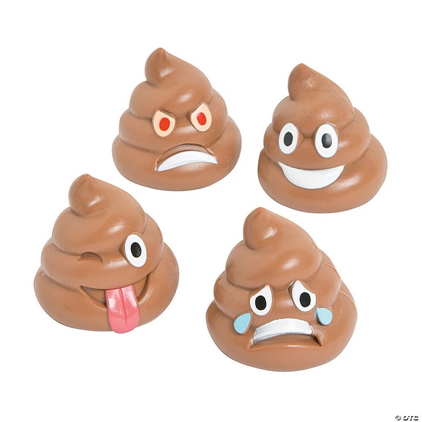 Wholesale ✨ Emoji Poop Characters - 12 Pc. ✔️ 1 Wholesale ✨ Emoji Poop Characters - 12 Pc. ✔️