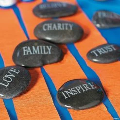 Outlet 🎁 Faith Worry Stones - 12 Pc. 👍 -Easter Sales Store faith worry stones 12 pc 36 522c a02