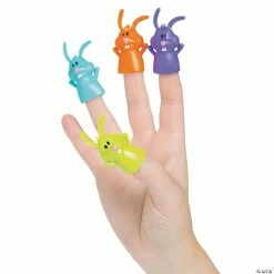Discount 😀 Fun Bunny Finger Puppets - 72 Pc. ⌛