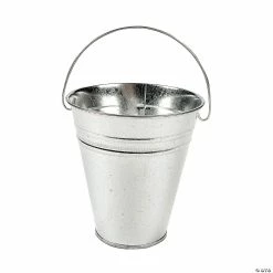 Coupon ๐ Galvanized Metal Pails - 12 Pc. ๐