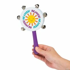 Outlet ✨ He Lives Jingle Bell Noisemakers - 12 Pc. ✨ -Easter Sales Store he lives jingle bell noisemakers 12 pc 13932782 a01