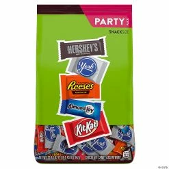 Promo 🤩 HERSHEY'S Assortment Milk Chocolate, Reese's, Almond Joy, Kit Kat, York Pattie Stand Up Bag, 33.43 oz 😍