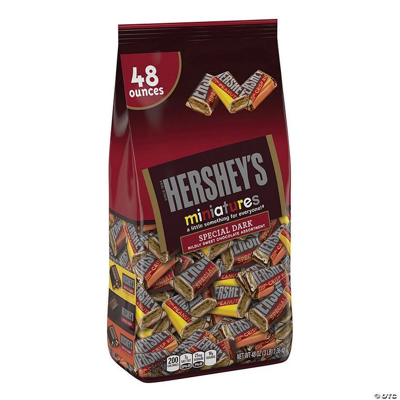 Best deal 👏 HERSHEY'S SPECIAL DARK Mildly Sweet Chocolate Miniatures Assortment, 48 oz 🎁 1 Best deal 👏 HERSHEY'S SPECIAL DARK Mildly Sweet Chocolate Miniatures Assortment, 48 oz 🎁
