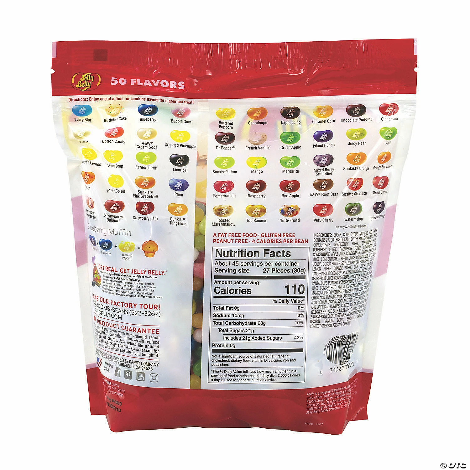 Discount 🥰 JELLY BELLY 50 Flavors Jelly Beans Assortment, 3 lb 🎁 2 Discount 🥰 JELLY BELLY 50 Flavors Jelly Beans Assortment, 3 lb 🎁 - Image 2