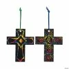 Best Sale 🔔 Magic Color Scratch Cross Ornaments - 24 Pc. 🌟