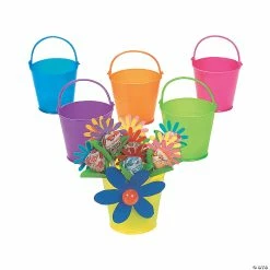 Cheapest 😍 Mini Colored Favor Pails - 12 Pc. 👍 -Easter Sales Store mini colored favor pails 12 pc 12 308 a03