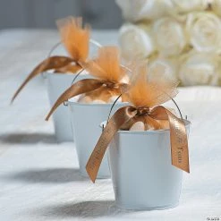Outlet ๐ Mini Pails - 12 Pc. ๐ 5 Outlet ๐ Mini Pails - 12 Pc. ๐ -Easter Sales Store mini white favor pails 12 pc 52 43 a02