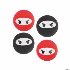 Wholesale ✔️ Ninja Bouncy Ball Assortment - 12 Pc. 🎉