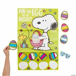 Discount ❤️ Peanuts® Pin the Easter Egg on the Basket Game ❤️