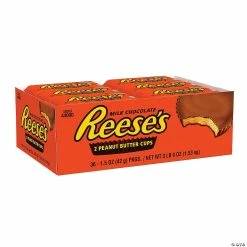 Hot Sale 🧨 REESE'S Full Size Peanut Butter Cups, 1.5 oz, 36 Count ⭐