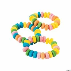 Cheap 🥰 Stretchable Hard 🍬 Candy Bracelets - 48 Pc. 😀
