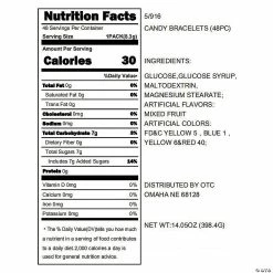 Cheap 🥰 Stretchable Hard 🍬 Candy Bracelets - 48 Pc. 😀 -Easter Sales Store stretchable hard candy bracelets 48 pc 5 916 a05