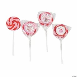 Flash Sale 🛒 Sweet On You Valentine Swirl Lollipops - 12 Pc. 👏
