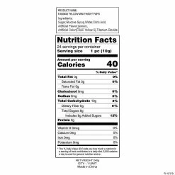 Promo 🥰 Mini Twisty Lollipops - 24 Pc. 😉 -Easter Sales Store yellow mini twisty lollipops 24 pc 13640400 a05